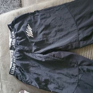 Crop naked track pants